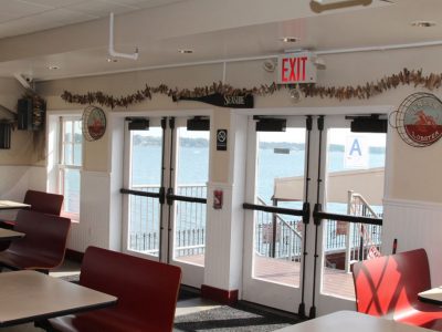 Tony's Pier Restaurant inside restaurant decoration